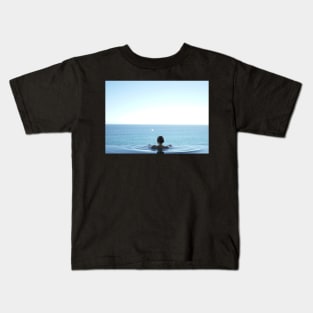 SOLACE AT THE SEA DESIGN Kids T-Shirt
